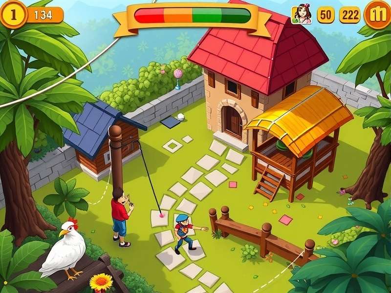 Indian Coop Puzzle Adventure Gameplay Screenshot
